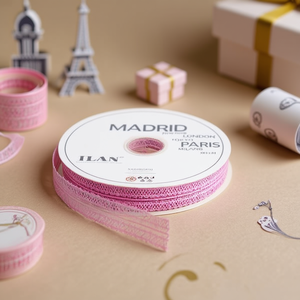 ILAN Nastro Decorativo 2.5Cm 27M Madrid Parigi Londra Tokyo Milano - Product Image 1