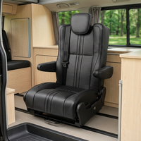 Accessoires de conversion de sièges pliables en cuir pour camping-car, compatibles avec RAM ProMaster, Fiat Ducato Pro, Transit, VW T6, Hiace, V-Class