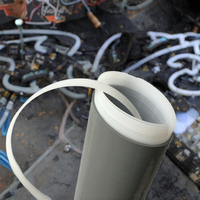 Selubung Kabel Silikon Cair Diameter Besar 20mm, Rasio Susut 2:1, 220V, Setara dengan Pipa Susut Dingin