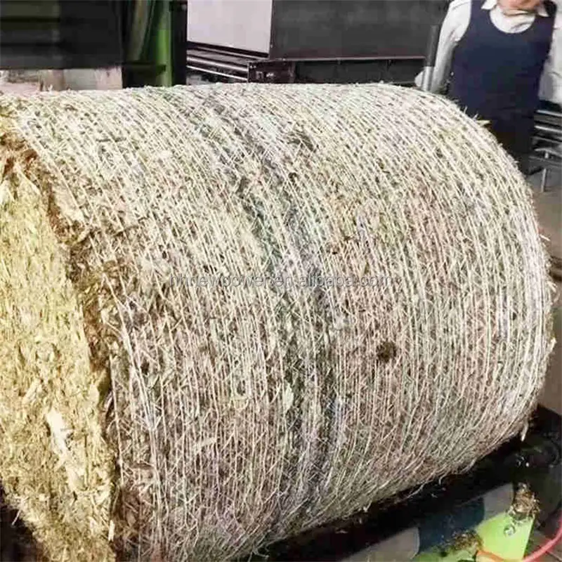 200kg Máy nén khí mini hay và cỏ Baler baling Máy sử dụng Silage Baler máy đóng gói