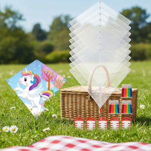 Kit de <span class=keywords><strong>cerf</strong></span>-<span class=keywords><strong>volant</strong></span> à construire soi-même pour enfants avec marqueurs de couleur, ficelle, personnalisable, peignable à la main, <span class=keywords><strong>en</strong></span> bambou, <span class=keywords><strong>cerf</strong></span>-<span class=keywords><strong>volant</strong></span> traditionnel pour s'amuser <span class=keywords><strong>en</strong></span> plein air - Product Image 1