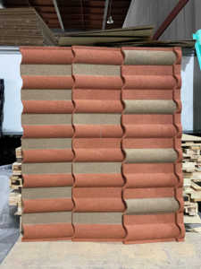 Hot Bán thiết kế hiện đại đá tráng kim loại mái ngói RoHS thử nghiệm kín nước tấm lợp cho xây dựng - Product Image 5