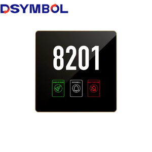 2025 NEW DSYMBOL Custom Apartment House <strong>Room</strong> Door Number Sign with DND MUR Doorbell <strong>Systems</strong> - Product Image 1