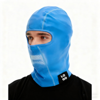 Cagoule tricotée avec logo personnalisé pour hommes, à la mode, réactive à la chaleur, pour le ski en plein air, couleur changea