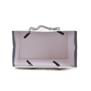 Manufacturer Custom Logo & Size Matte Lamination Coated Paper Bag with Cotton Rope Handle for Shoes & Clothing Factory-Direct - Product Image 3
