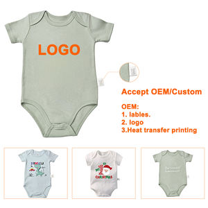 Adorabile Set Pagliaccetto a Palloncino Senza Maniche in Puro Cotone Bianco per Neonato Bambina e Bambino, Abbigliamento Estivo per <span class=keywords><strong>Neonati</strong></span> - Product Image 3