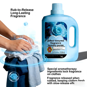 Lessive liquide enzymatique puissante détachante, parfum longue durée, protection des couleurs <span class=keywords><strong>anti</strong></span>-décoloration - Product Image 2