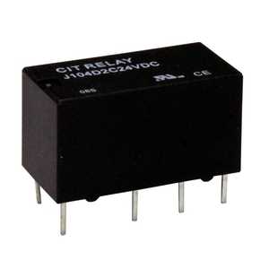 RELÉ J104D2C24VDC.15S DE USO GENERAL DPDT 2A 24V Especialmente Diseñado para Relés de Señal, Relés de hasta 2 Amperios - Product Image 1
