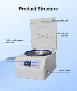 Ce Gecertificeerde 6000Rpm Lage Snelheid <span class=keywords><strong>Centrifuge</strong></span> <span class=keywords><strong>Machine</strong></span> 50Ml 15Ml 6 Placers Monster Scheiding Voor Ziekenhuis Laboratoriumgebruik - Product Image 3
