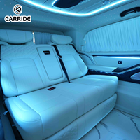 Accessoires intérieurs pour fourgonnette d'affaires Carride Vito VIP : Sièges capitaine en alliage d'aluminium, pack toit étoilé, design portable, luxe
