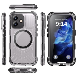 เคสโทรศัพท์กันน้ำสำหรับ iPhone 15/15 Pro/ 15 Plus/ 15 Pro Max อัพเกรดให้100% มุมตกผิวด้านพร้อมสายคล้อง - Product Image 4