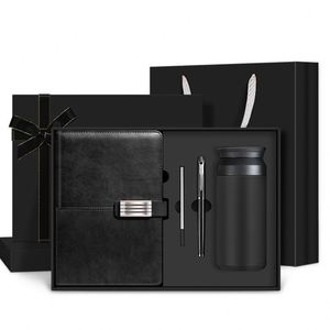 Set de Regalo de Cuaderno Ejecutivo con Logotipo Personalizado, Cuaderno con Bolígrafo para Actividades de Reuniones Anuales de Oficina, Regalo Corporativo, Bloc de Notas para Reuniones - Product Image 6