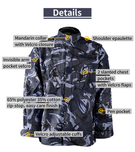 Uniforme de formation de sécurité à manches longues ACU de camouflage de marine britannique - Product Image 4