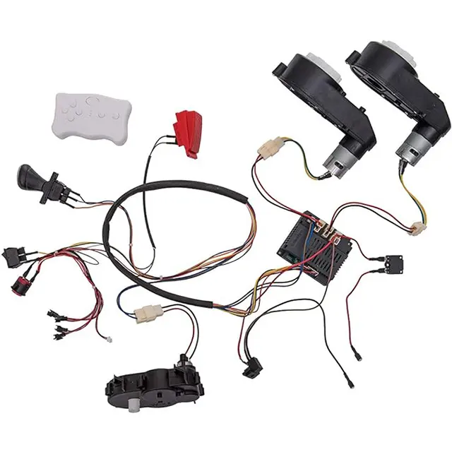 Bestverkopende Kinderen Rijden Op Auto 24V Complete Draden Set Afstandsbediening Circuit Borad Schakelkast Schakelaar Shifter Versnellingsbak