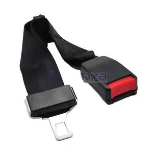 36cm Long 7/8 inch 22mm Metal Tongue Universal Car Seat Belt Extender