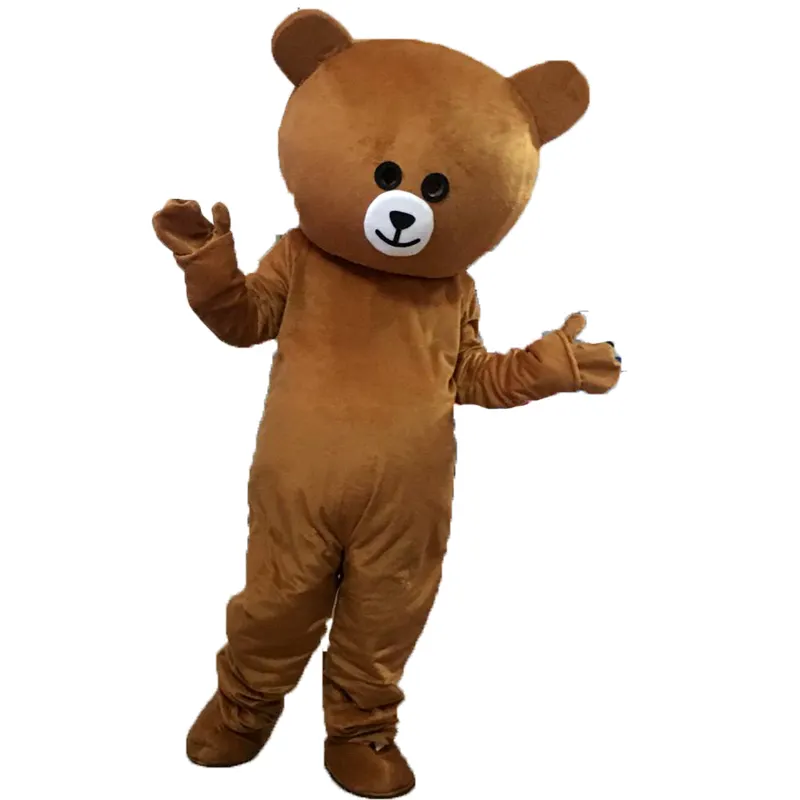 Yetişkin kostüm Unisex reklam ağı kırmızı ayı bebek giyim kahverengi ayı çizgi film kostümü Coney tavşan Cosplay performans sahne