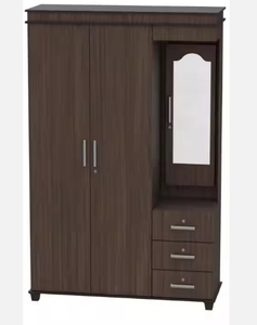 Armoire en bois de haute qualité, vente en gros, bon prix, provenance de Chine, armoire en bois avec miroir, meubles - Product Image 2