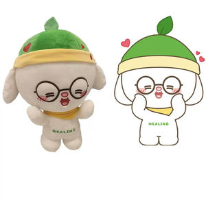 Songshan jouets OEM ODM Anime <span class=keywords><strong>dessin</strong></span> <span class=keywords><strong>animé</strong></span> personnalisé en peluche poupées célébrité mascotte poupée Festival cadeaux prix peluche jouet - Product Image 2