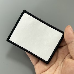 Сублимационная шляпа патч заготовки на заказ шляпа патч с клеем - Product Image 1