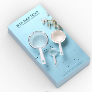 Ensemble de <span class=keywords><strong>passoire</strong></span> à mailles fines de <span class=keywords><strong>petite</strong></span> et moyenne taille, tamis de cuisine pour une utilisation efficace de la <span class=keywords><strong>passoire</strong></span> et du tamis - Product Image 3