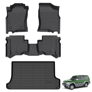 Tapetes 3D de TPE para Coche con Alfombrilla para Maletero para Toyota Meru 2005-2009 Land Cruiser Prado J90, Alfombras de Plástico y Revestimientos para Pies - Product Image 1