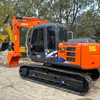 Mesin Bekas Asli Excavator Hitachi Zx120 Tahun 2018, Excavator Hidrolik Crawler Bekas Dijual Murah