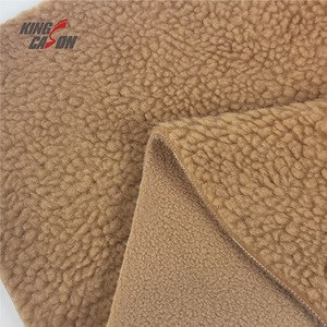 Fabricant Kingcason Vente en gros Nouveaux modèles de tissus Sherpa et <span class=keywords><strong>polaire</strong></span> 100 polyester collés durables pour veste - Product Image 3