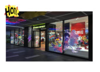 Film adhésif souple transparent super fin pour écran LED P6 P8, écran LED mural en cristal pour intérieur, écran LED mural P20