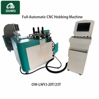 Machine de cintrage CNC entièrement automatique OUWO, capacité 20T 25T, pour profilés de portes et fenêtres en aluminium courbés, formage d'arc en atelier