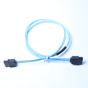 Sata 3.0 Data <b>Cable</b> 7p 6Gb For External Ssd Blue Copper Wire Injection Molding - Product Image 1