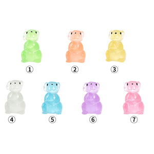 Glowing Rabbit Doll Resin Miniature Landscape <b>Ornament</b> Outdoor Garden Decor <b>Easter</b> Decoration Multi Piece Package - Product Image 4