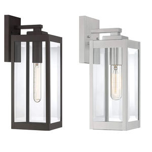 외부 금속 골동품 농가 벽 조명 정원 Lamparas Para 파티오 방수 Ip65 야외 램프 외벽 보루 - Product Image 1