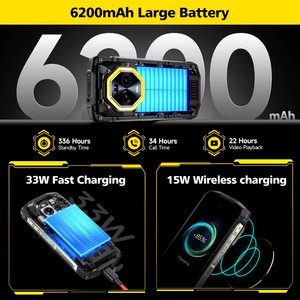 Ulefone Armor Mini 20 สมาร์ทโฟนพันธุ์อึด 8GB+256GB กล้องมองกลางคืน หน้าจอ 4.7 นิ้ว HD ภาษาอังกฤษ Android 15 MediaTek Helio G99 Octa Core 4G NFC - Product Image 3