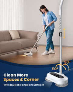 Máquina Limpiadora de Pisos Inalámbrica Recargable para el Hogar con Tanque de Agua, Mopa Eléctrica con Varilla Ajustable - Product Image 4