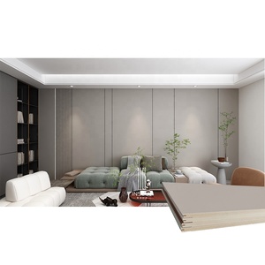 Panneau mural WPC de couleur <span class=keywords><strong>bois</strong></span> <span class=keywords><strong>blanc</strong></span> décoratif pour l'intérieur, salon - Product Image 2