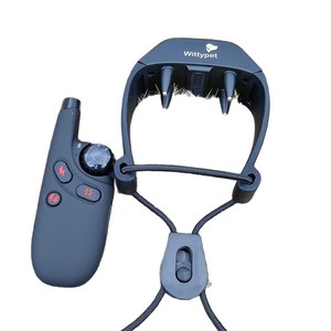 Four Contact Electric Shock <b>Dog</b> <b>Training</b> <b>Collar</b> Rechargeable Black Plastic Multi Function Bark Control Equipment - Product Image 4