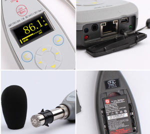 Sonómetro AODA Clase 2 AWA5636 Medidor de nivel de sonido digital multifunción Cumple con el estándar IEC 61672-1:2002 - Product Image 6