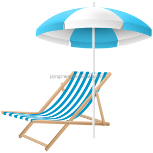Tumbona plegable de madera maciza, silla de playa impresa con logotipo personalizado para cubierta de piscina, portátil de ocio y para hoteles y parques - Product Image 4