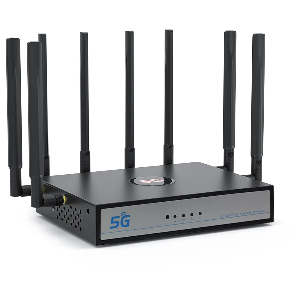 Uotek UT-9155-Q6 5G Cpe Router Met Simkaartsleuf, Nsa Wifi 6 5G Router Dual Band Modem