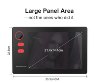 Tableta de Dibujo Digital 10moons G20 Nueva a Precio de Fábrica con Lápiz sin Batería y 8192 Niveles