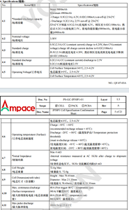 60A Ampace JP50 En Yüksek Güç Yoğunluğu 5000mah Güç 21700 Hücreli Pil, ELEKTRİKLİ ARAÇ, E-MOTOSİKLET, UPS, DRONE için - Product Image 3