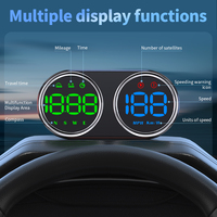 Compteur de vitesse GPS HUD double écran WiiYii G28 2026 avec lumière ambiante et Type-C pour toutes les voitures à essence