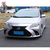Kit de Carrocería de Material PP Parachoques Delantero con Parrilla para Toyota Corolla 2011 2012 2013 a Estilo Lexus Parachoques de Coche Parte Exterior Automotriz