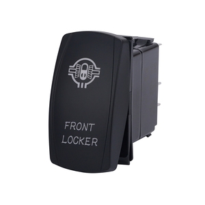 מתג נדנדה ימי עמיד למים ON-OFF-ON מתג לחצן לחיצה מפלסטיק עם סמל לייזר LED מאיר מתג שינוי רכב - Product Image 5