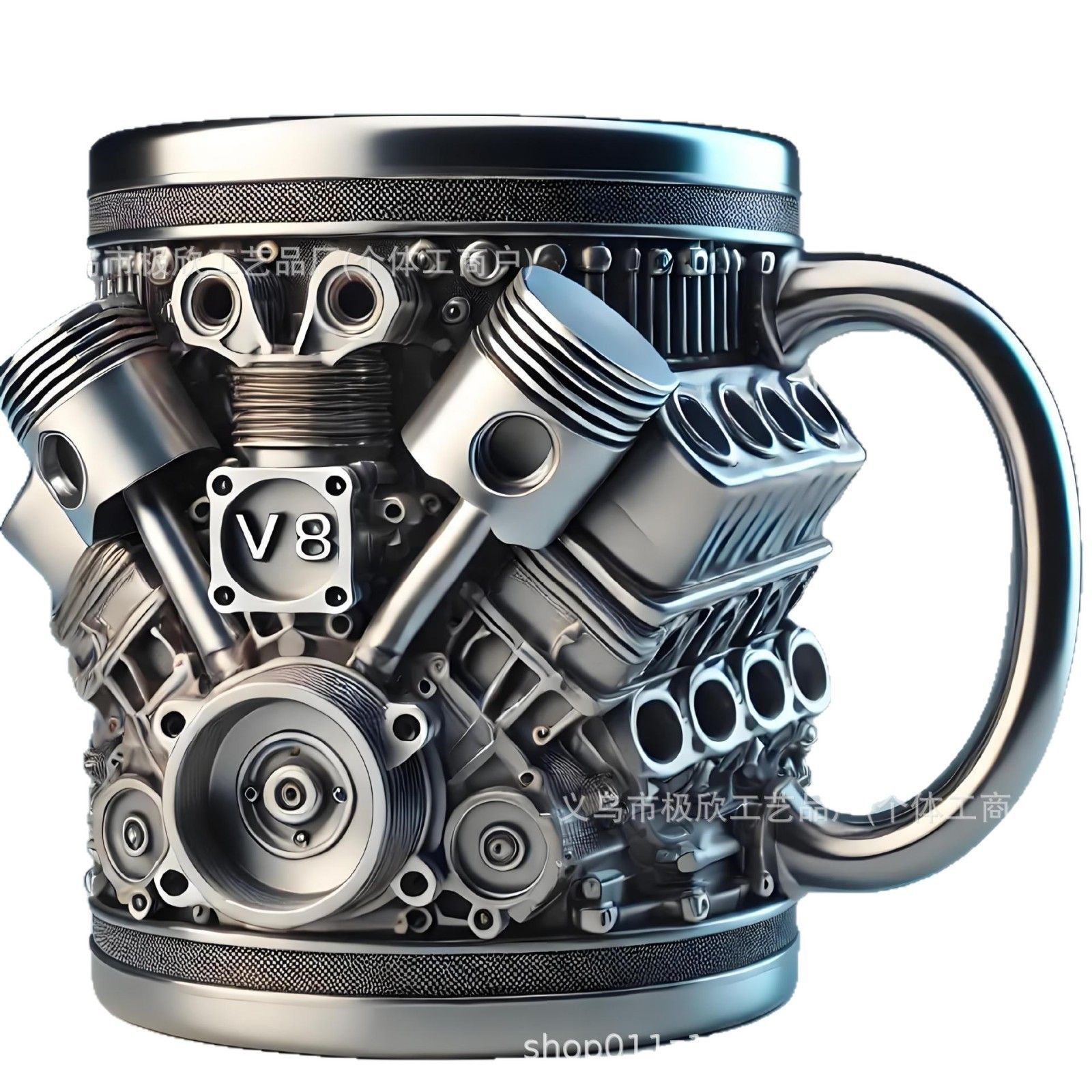 Petit moteur V8