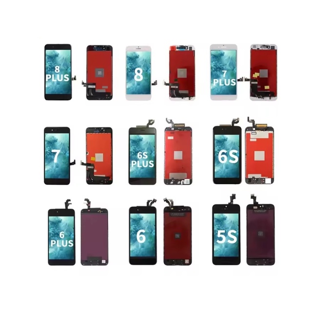 Mobile Phone Lcds Touch Screen Display  5 6 7 8 11 Pro LCD Original OLED Display Touch Screen Digitizer Replacement for Iphone