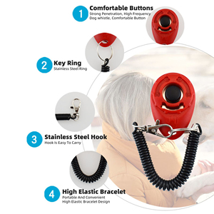 कुत्ते प्रशिक्षण की आपूर्ति ध्वनि क्लिकर प्रशिक्षण पर क्लिक ध्वनि क्लिकर प्रशिक्षण सतत पालतू प्रशिक्षण क्लिकर - Product Image 4