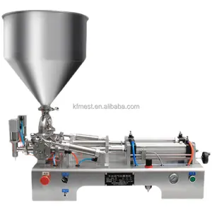 Relleno de tubo suave Dispensador de líquido de Soda Aceite Miel Botella de leche Pistón Máquina de llenado de bebidas carbonatadas