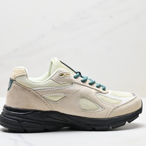 Chaussures de sport décontractées de luxe pour hommes, légères, respirantes, en cuir véritable et maille, pour le sport et le fitness, vente en gros d'usine - Product Image 1