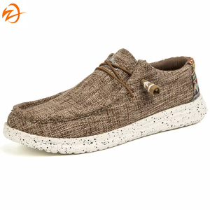 Alpargatas de lona Lu Italy Design para hombre, recién llegadas, talla grande 46, planas, sin cordones para la temporada de otoño, precio al por mayor, bajo costo - Product Image 4